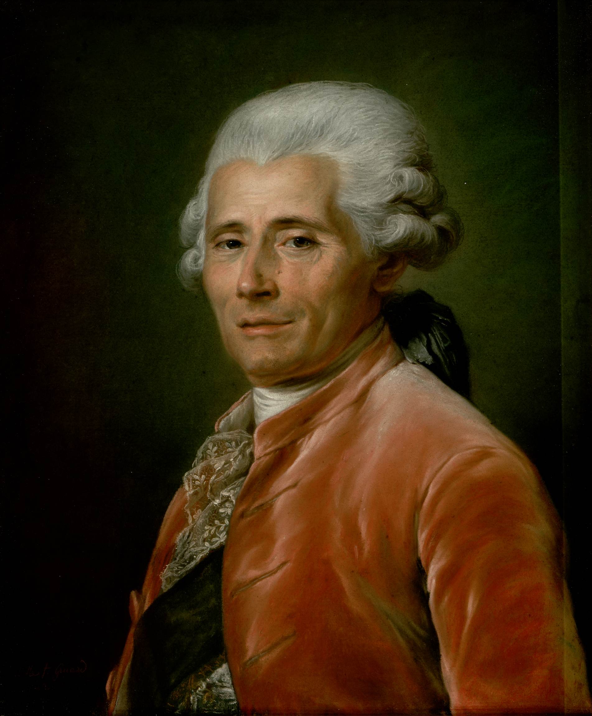 Portrait de Joseph Marie Vien, peintre du roi
