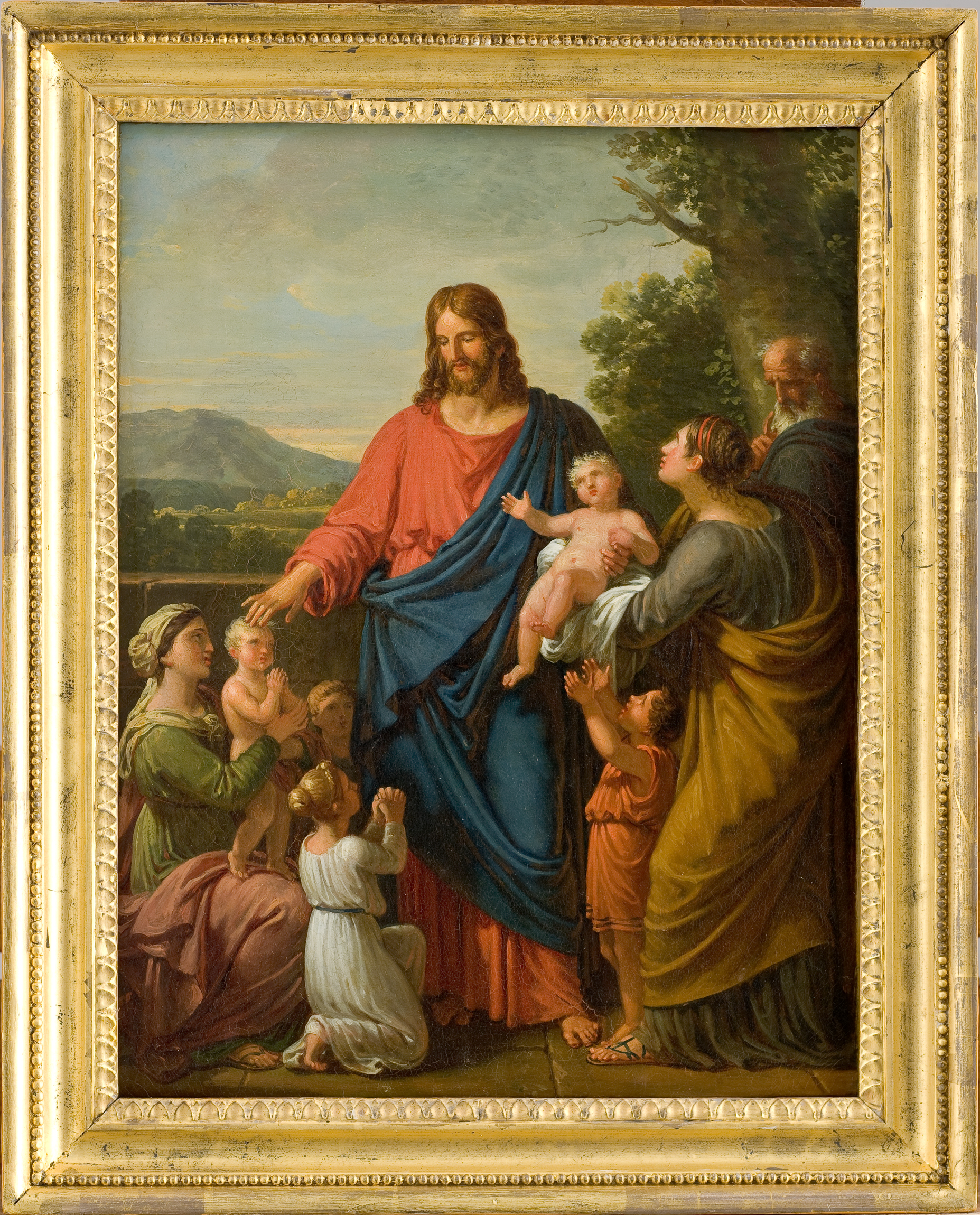 Le Christ et les enfants, esquisse