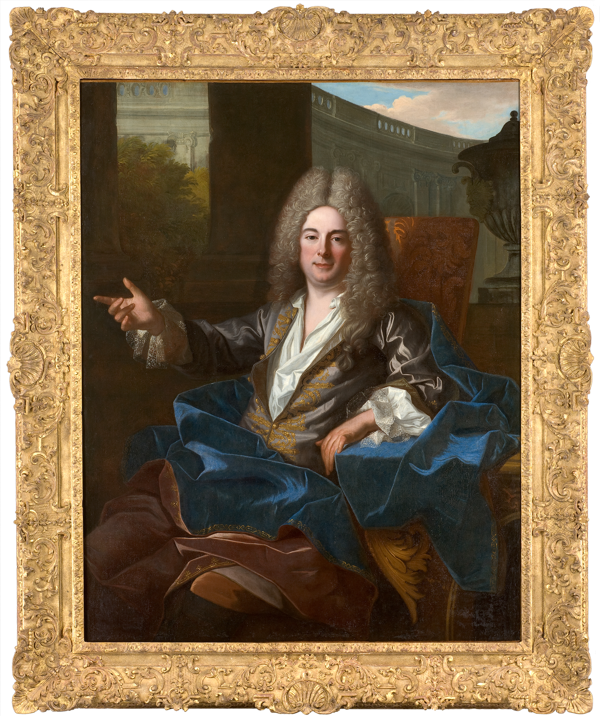 Portrait de Joseph Bonnier de la Mosson, Receveur de l'Hôpital Général, Trésorier de la Bourse des États de Languedoc (1676-1726)