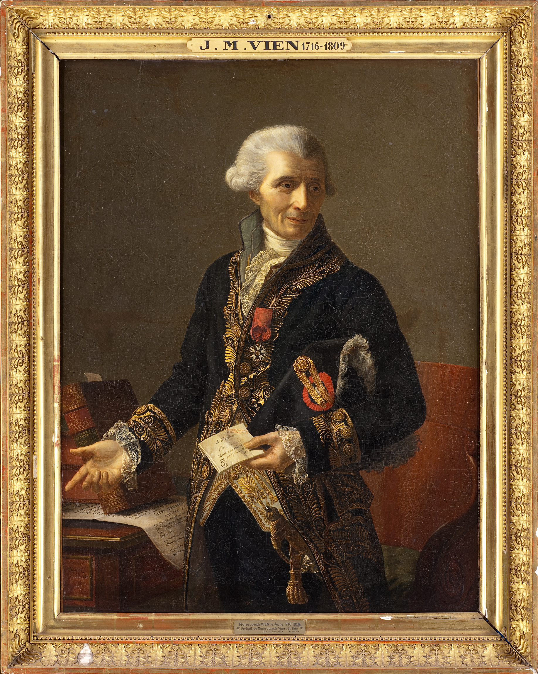 Portrait de Marie-Joseph Vien le Père (1716-1809)