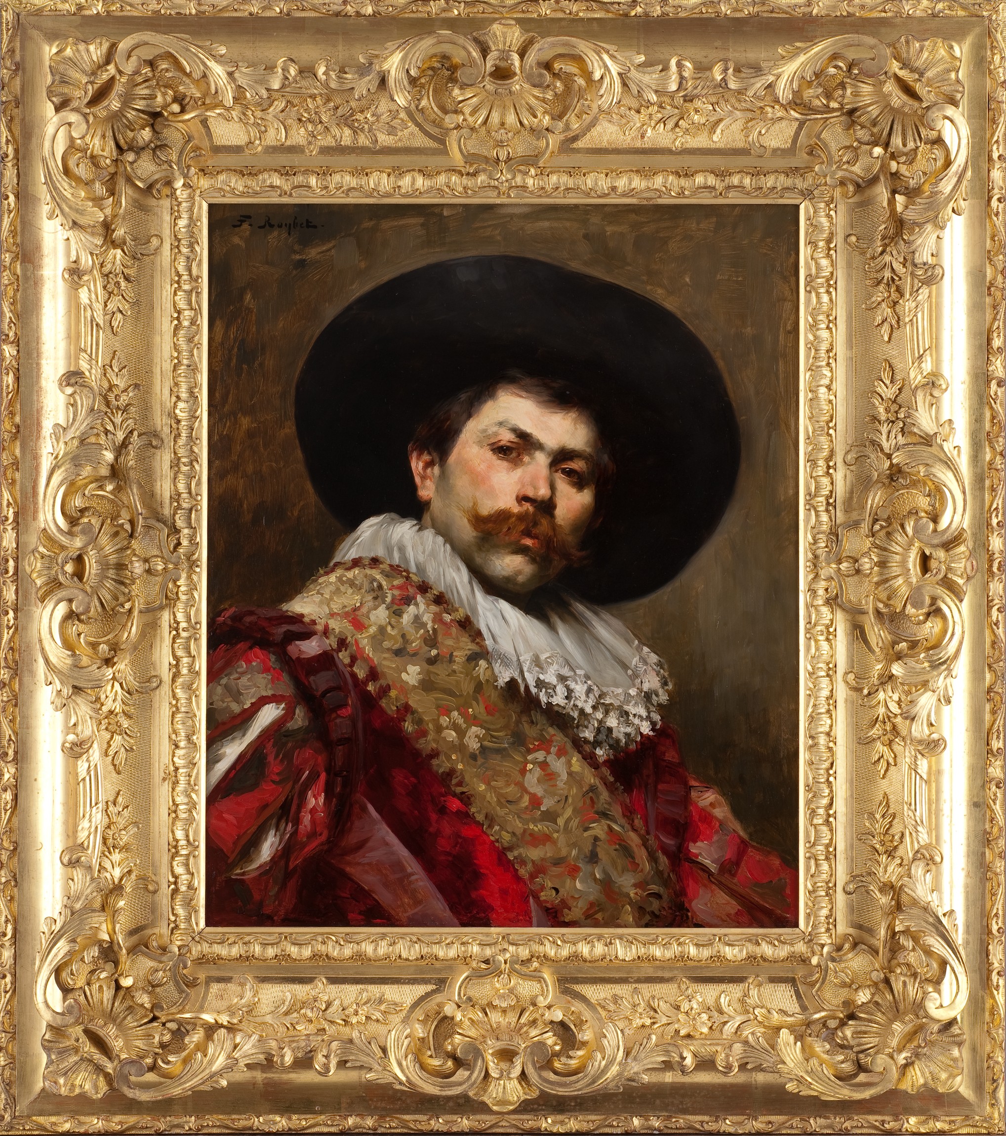 Portrait de Robert Stevens en costume flamand du 17e siècle