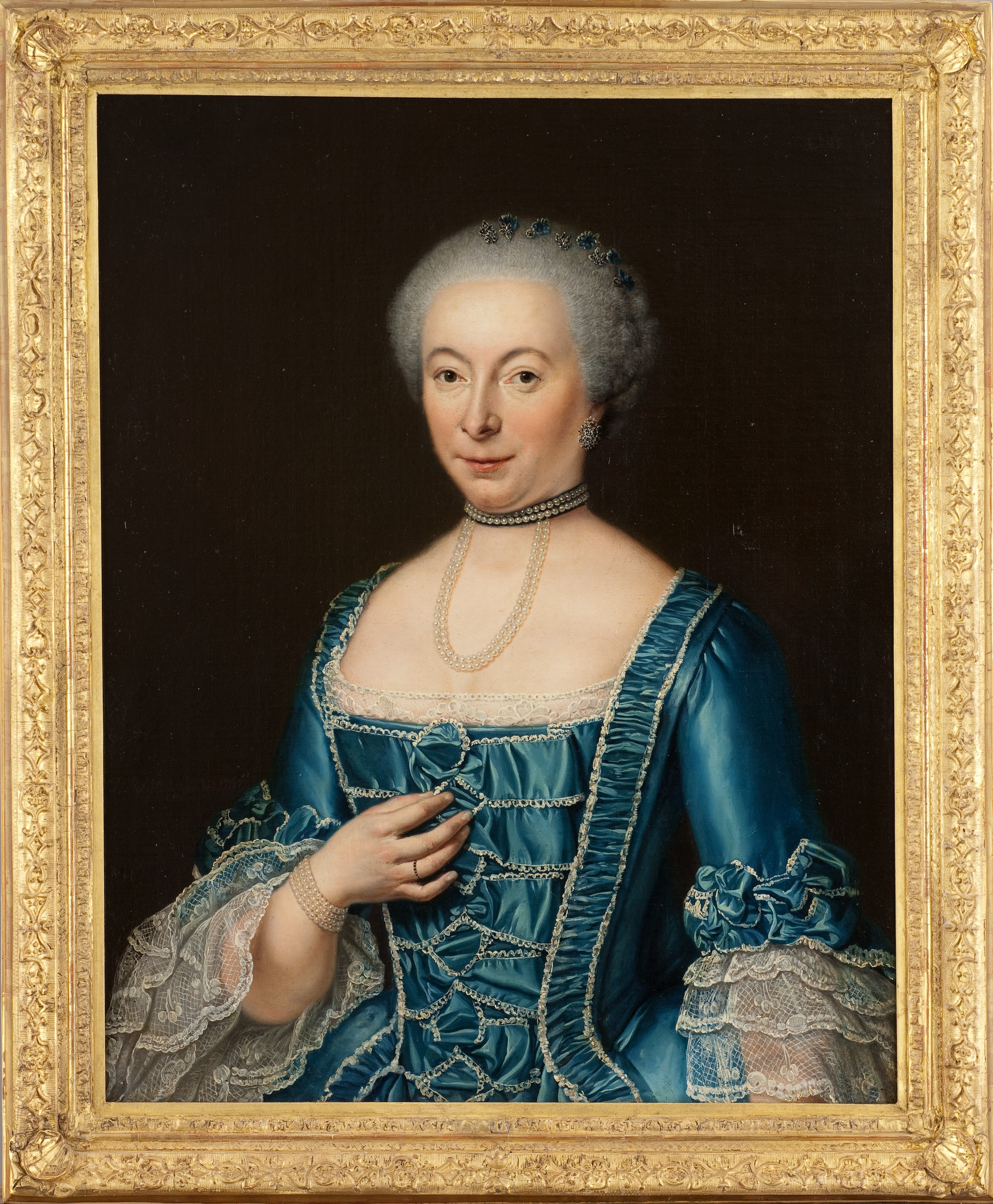Portrait de Johanna Catharina van den Broek (1721-1788)
