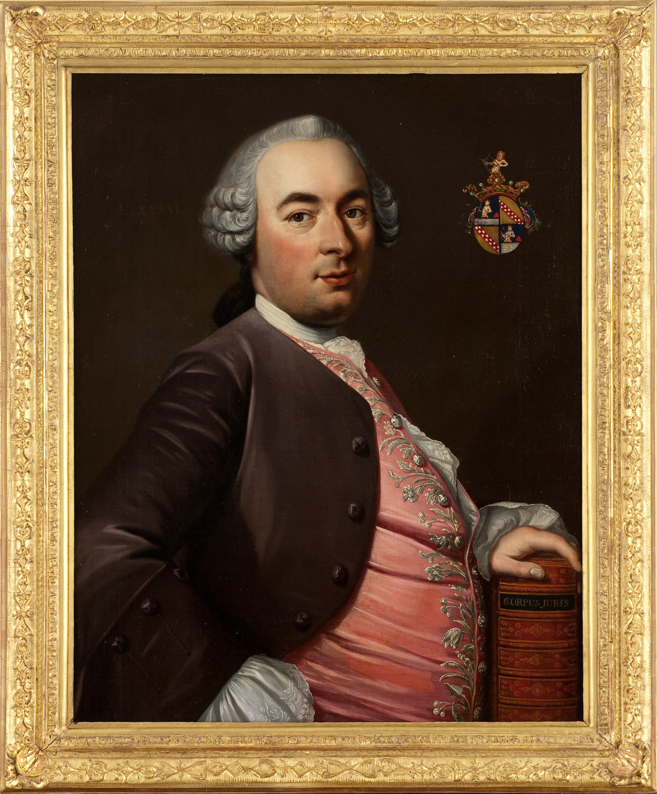Portrait de Jan Frederik Bachman (vers 1720-1774)