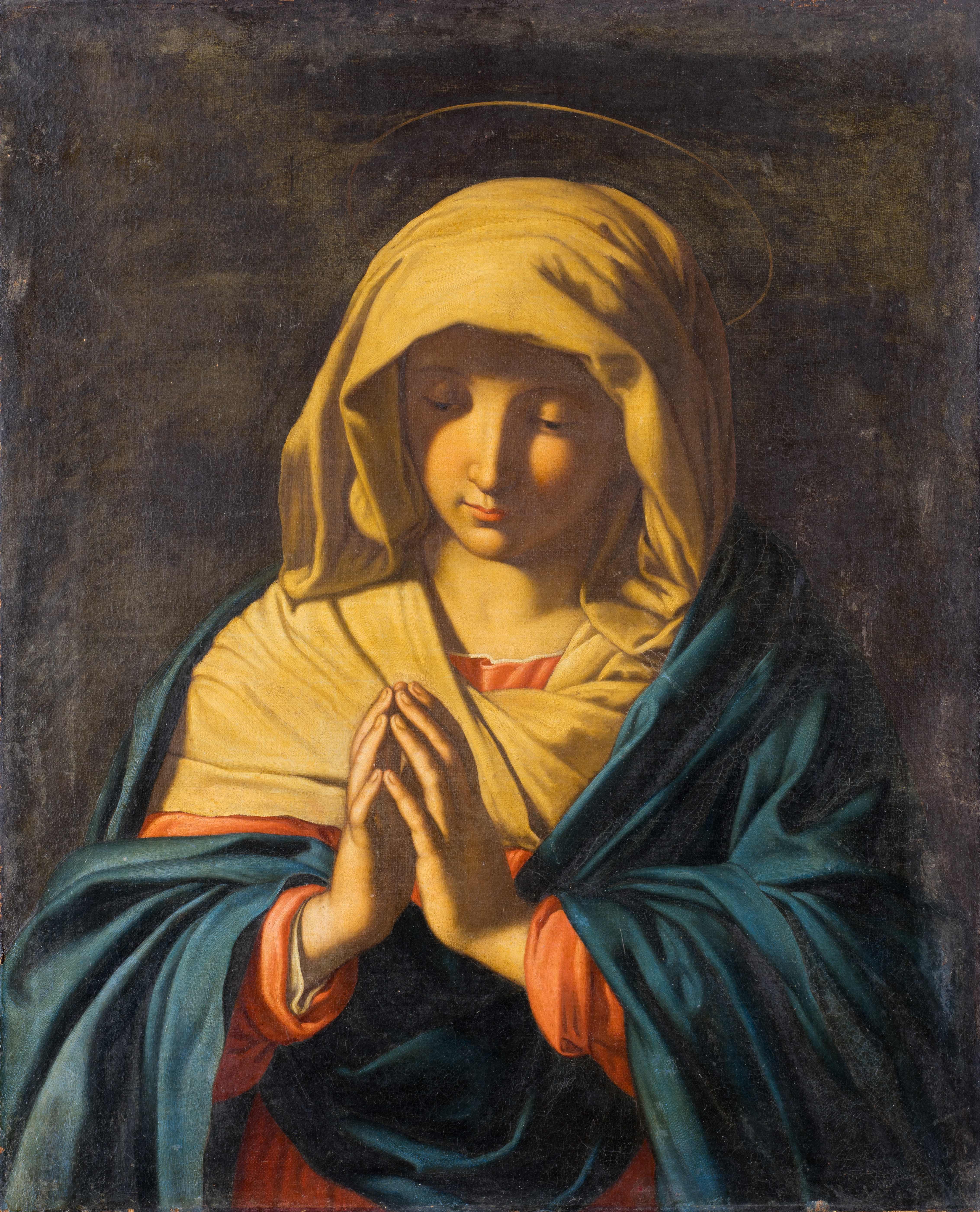 La Vierge en prière