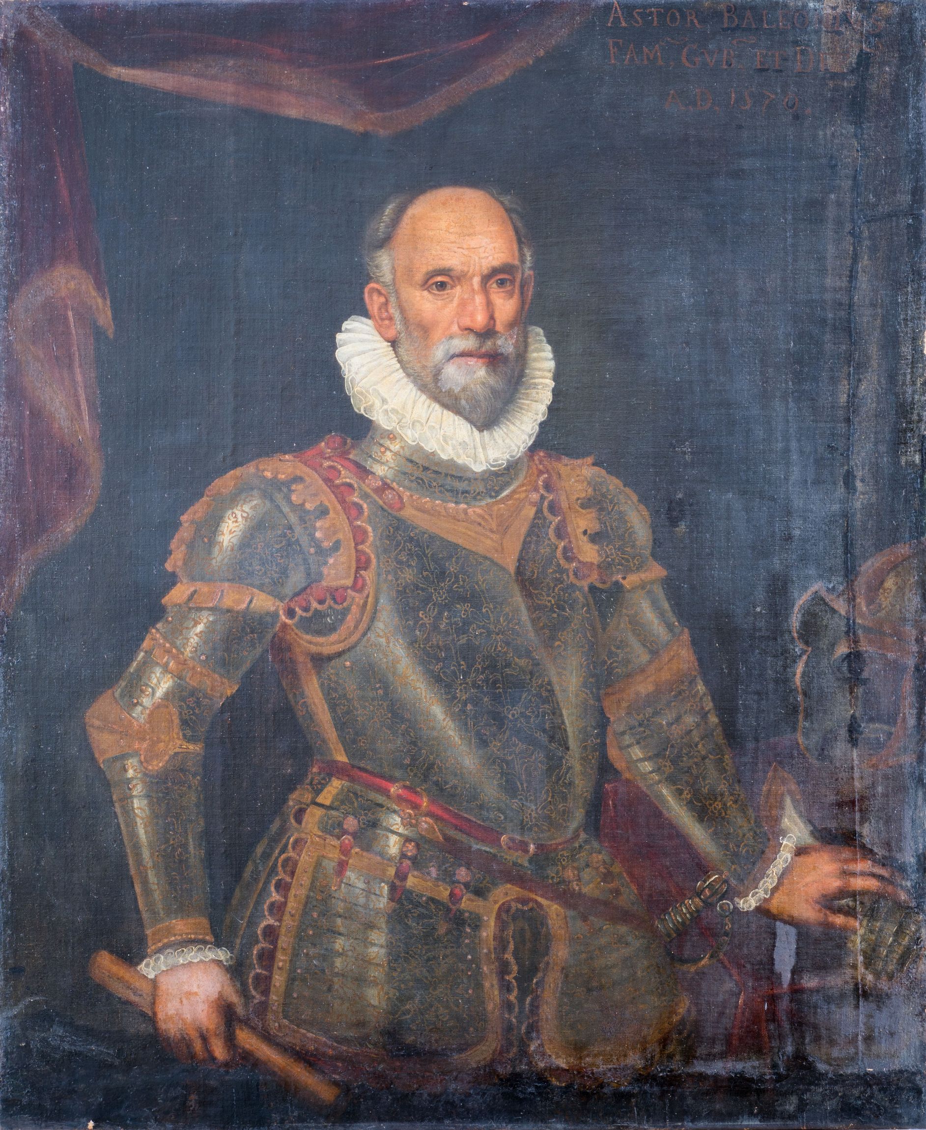 Portrait de Giovan Battista I Bourbon del Monte Santa Maria (1541-1614), dit il Battistone