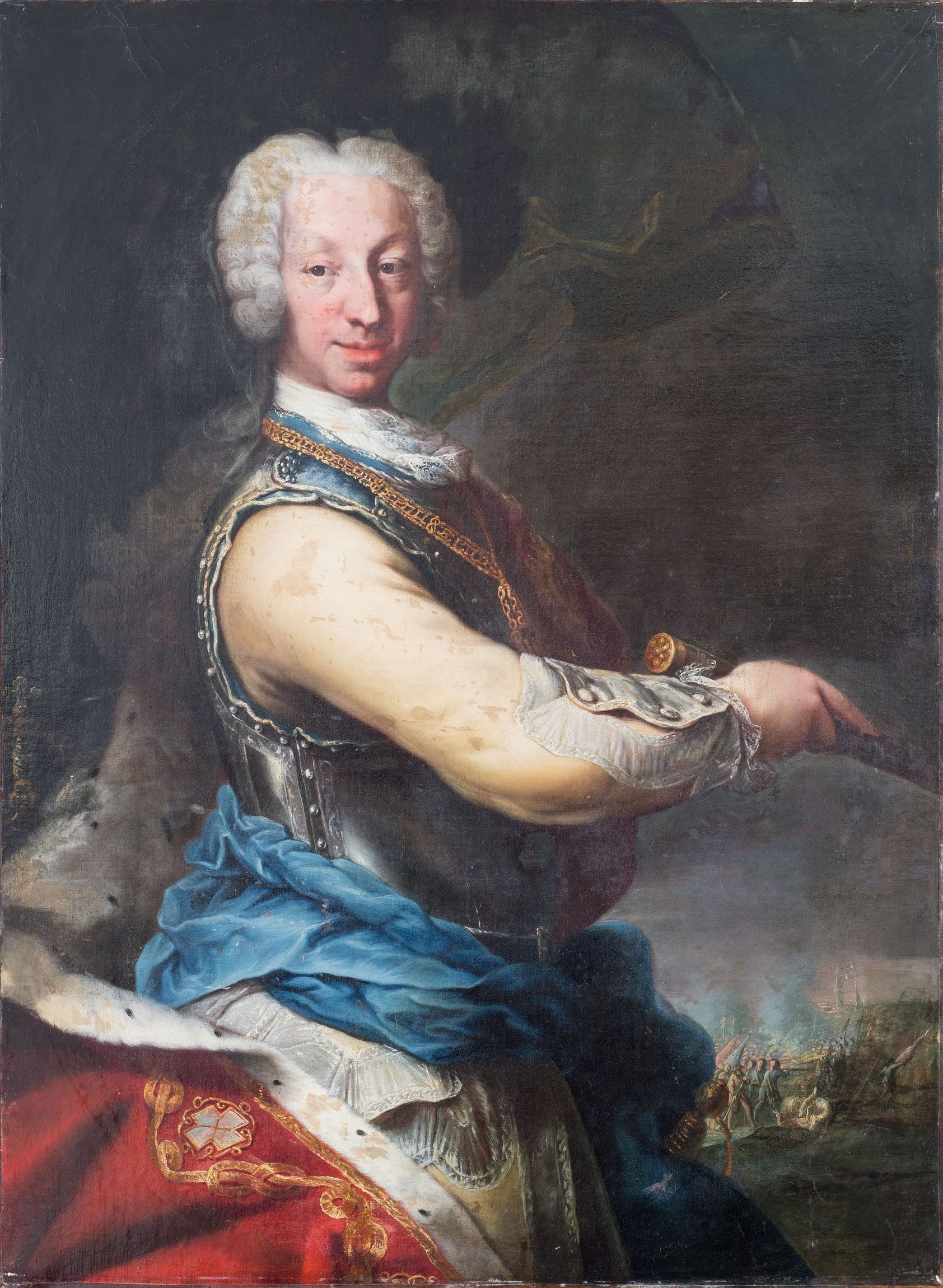 Portrait de Charles-Emmanuel III (1701-1773), roi de Sardaigne