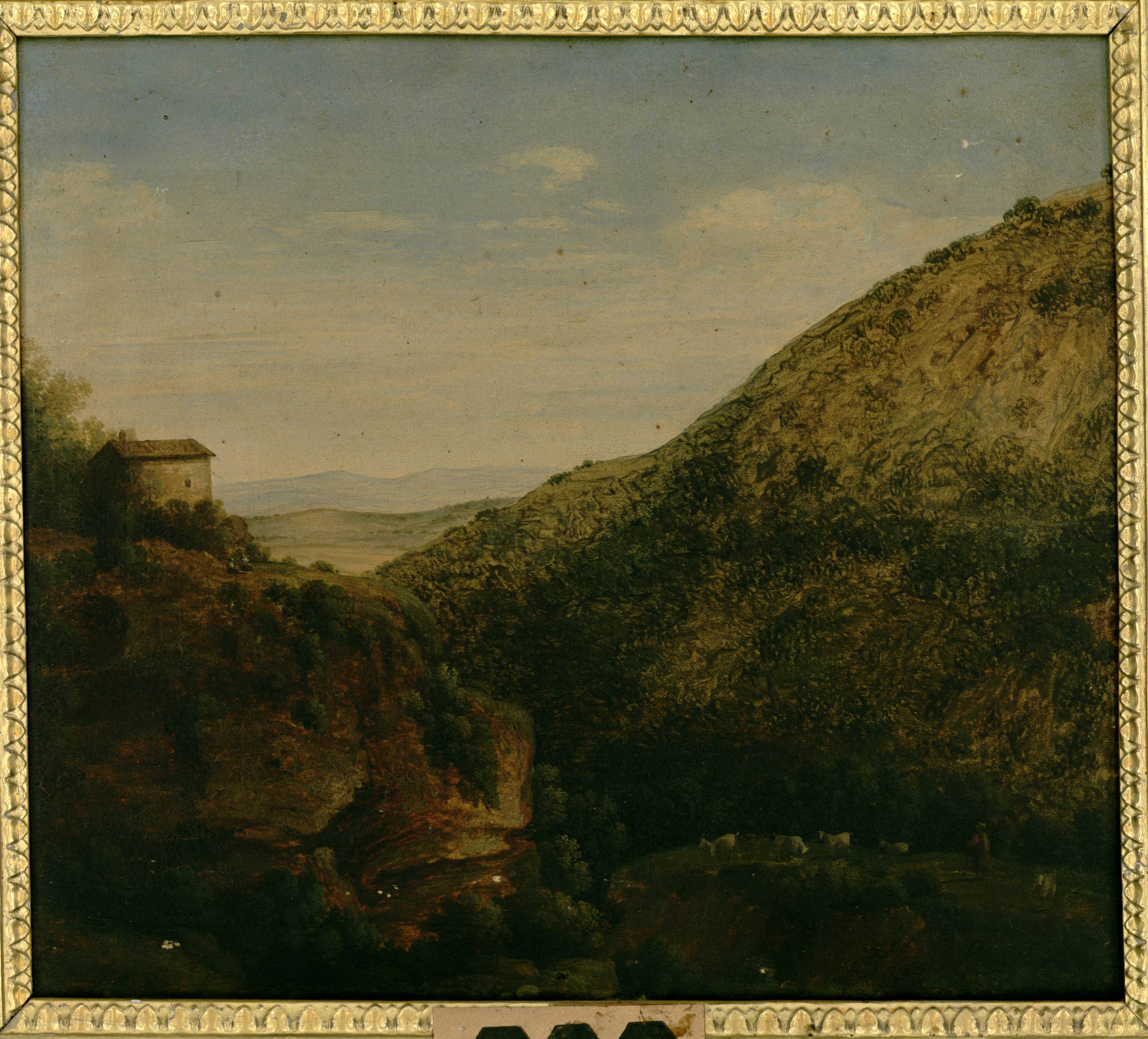 Etude de paysage à Tivoli