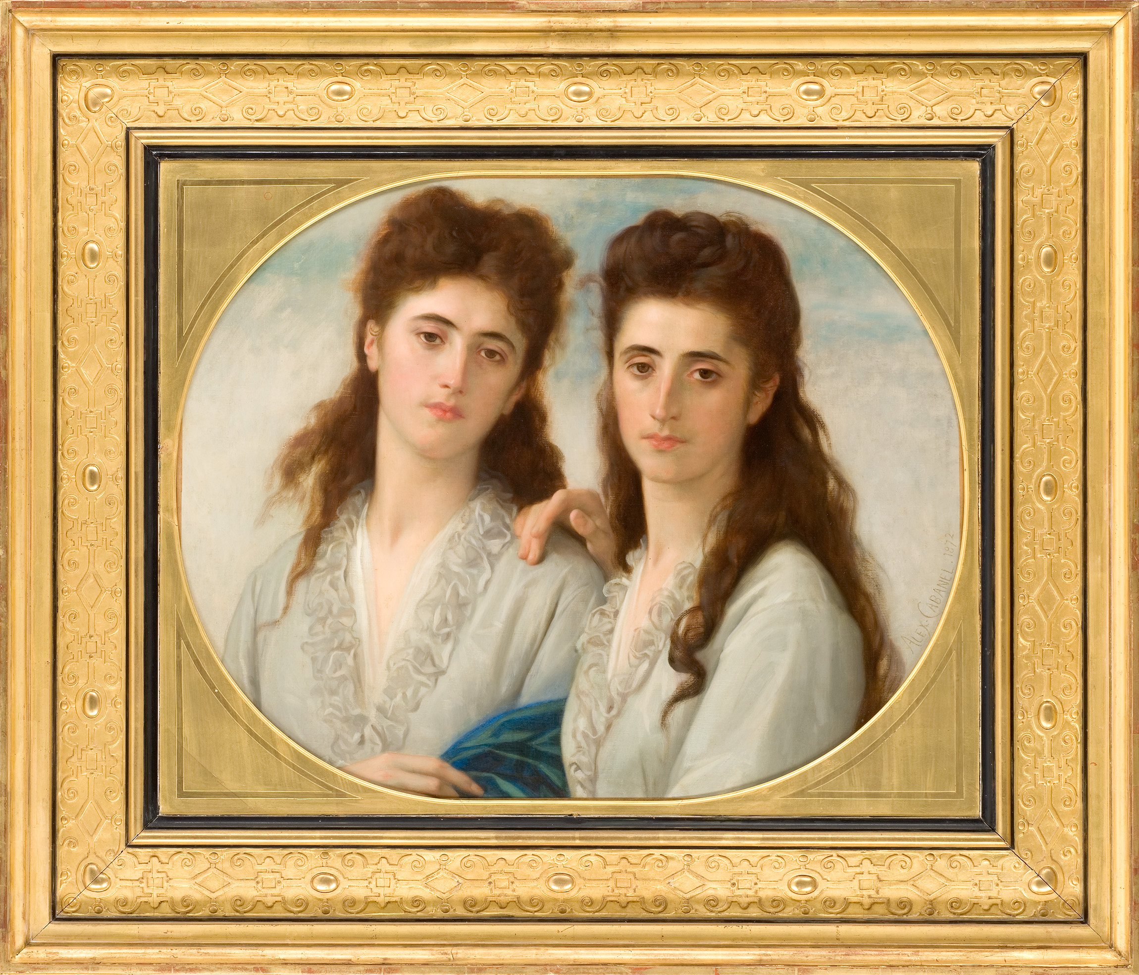 Portrait de mesdemoiselles Sophie et Berthe Cabanel