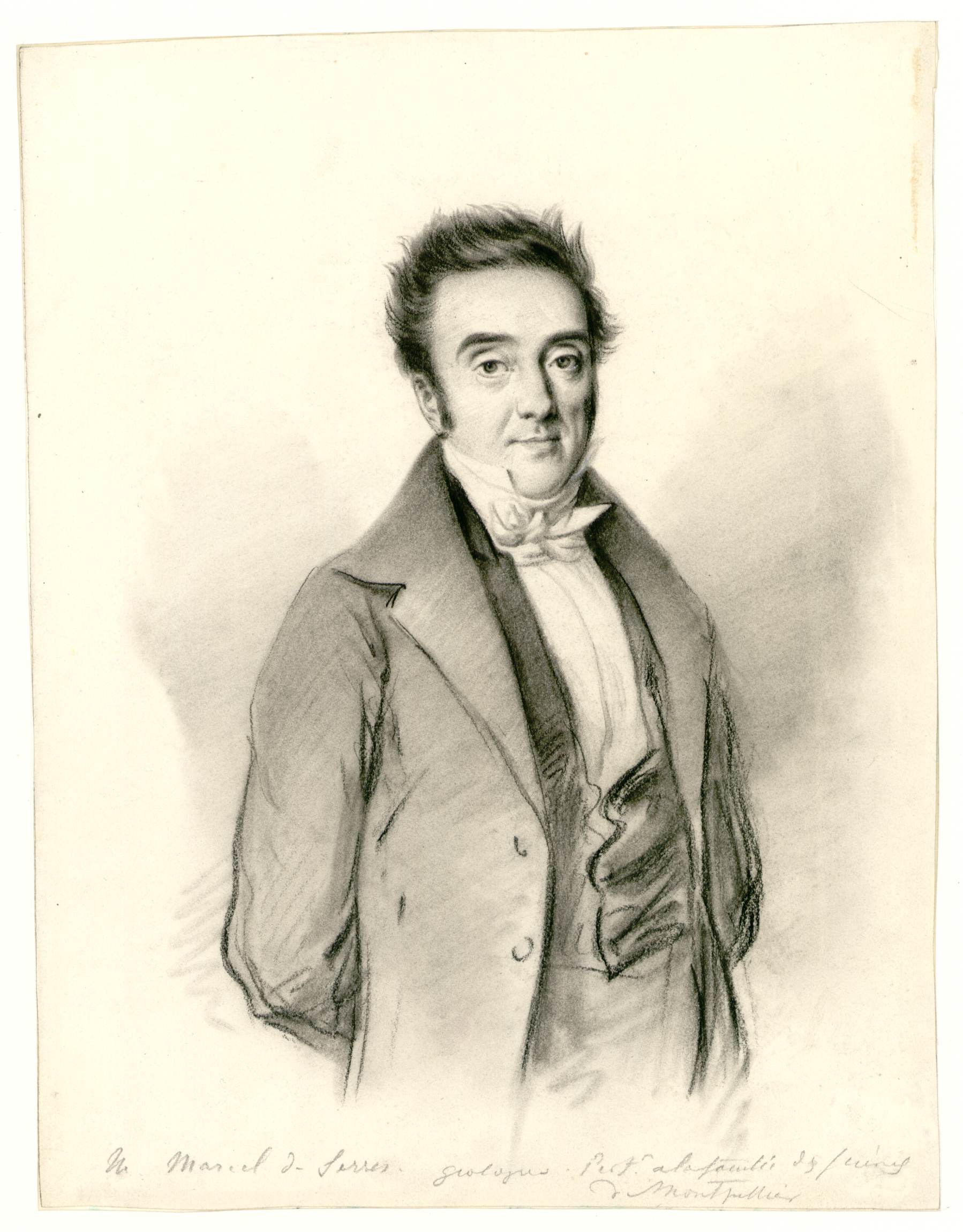 Portrait de Marcel Serres, géologue