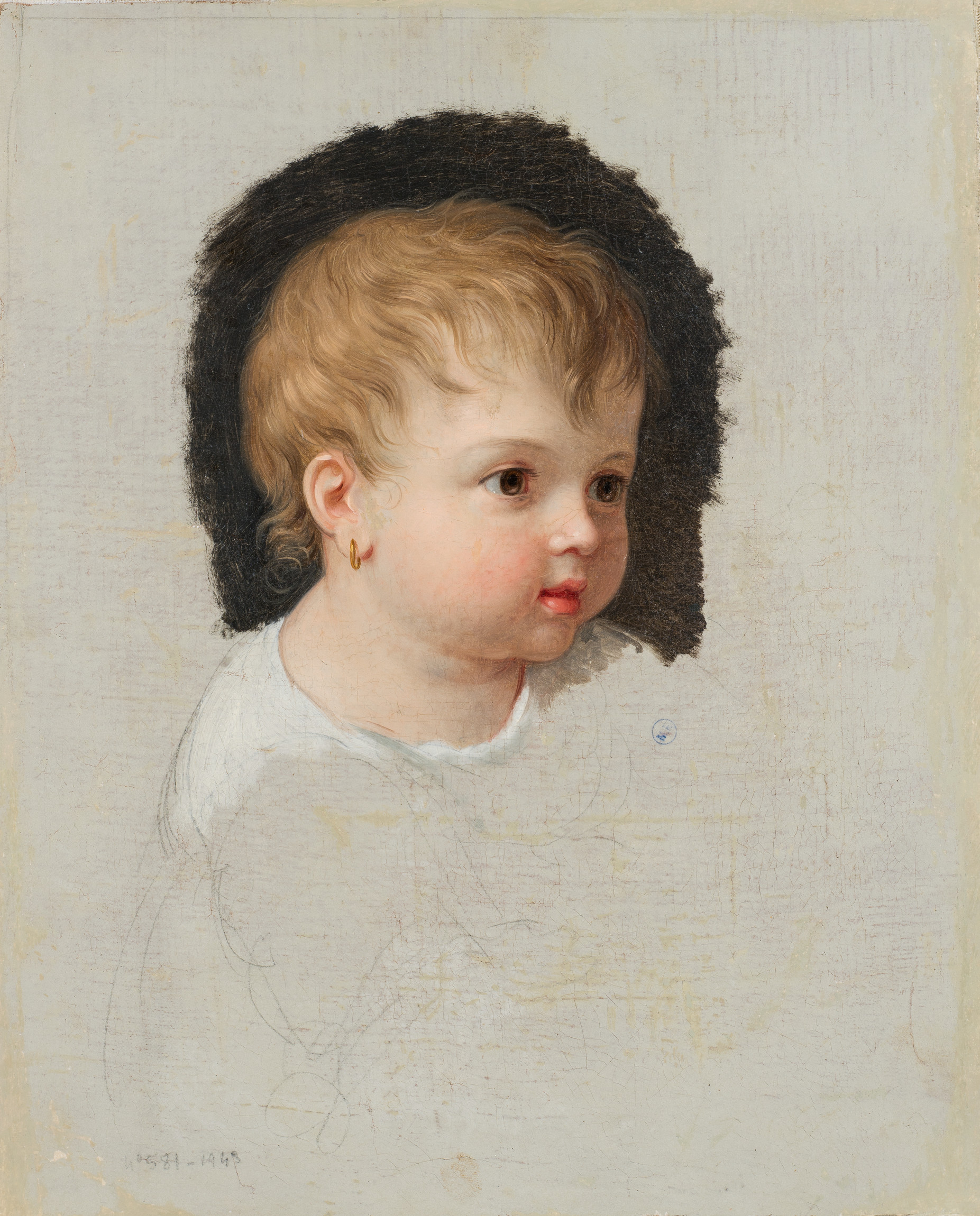 Portrait de Louise-Charlotte, princesse d'Etrurie (1802- ? )