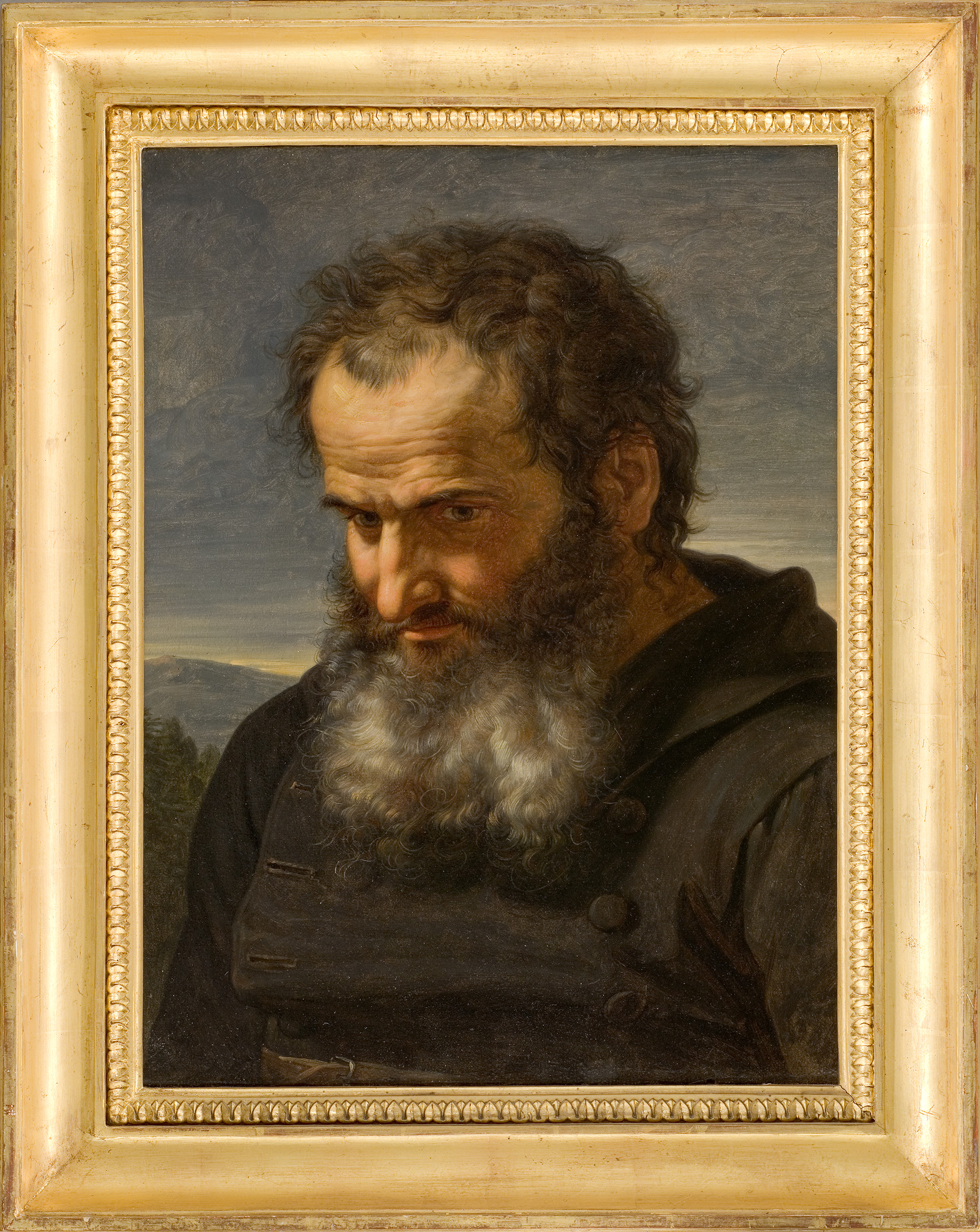 Portrait de Francesco Fornacciari, ermite à Vallombrosa